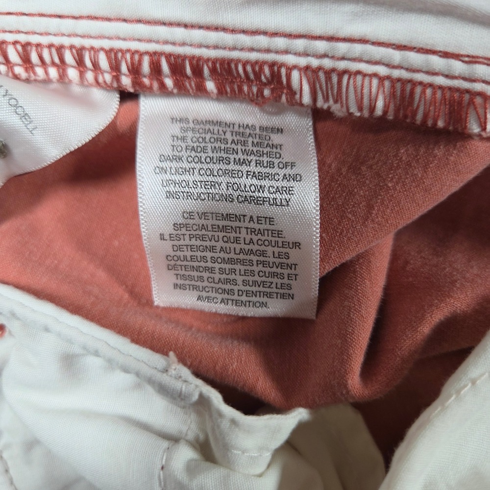 Tommy Bahama Boracay Shorts Mens 44 Coral Red Cotton Tencel Stretch Chino 44LG - Picture 5 of 11